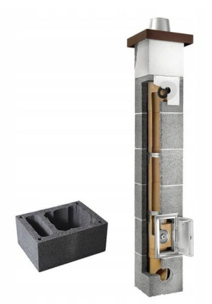 Komin systemowy Osmose Turbo fi 160 5m gaz KW