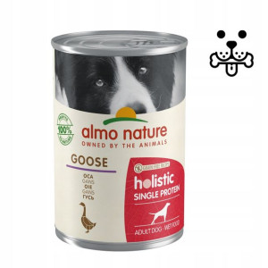 Almo nature holistic single protein gęś 400g