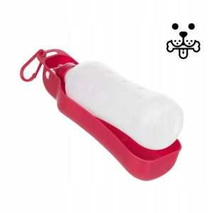 Butelka z miską - podróżna dla psa 500ml Trixie