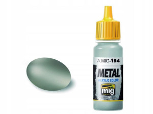 Farba akrylowa Matt aluminium A.MIG194 AMMO Mig