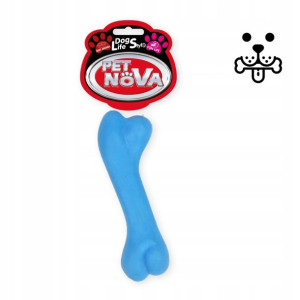 Gryzak - kość dla psa 12 cm niebieska