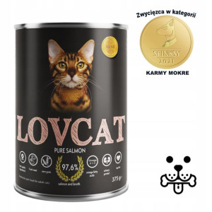 Karma superpremium LOVCAT Salmon - łosoś 400g