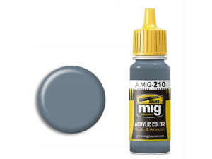 Farba akrylowa Gray blue AMT-11 A.MIG210 AMMO Mig