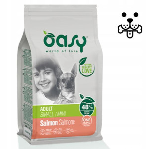 Oasy One Animal Protein Adult S/mini Łosoś 2,5kg