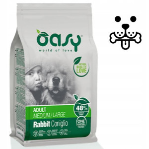 Oasy ONE ANIMAL PROTEIN DRY ADULT M/L królik 2,5kg