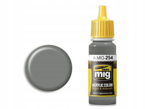 Farba akrylowa Grauviolett RLM75 A.MIG254 AMMO Mig