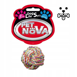 Pet Nova piłka bawełniana Superdental 5 cm