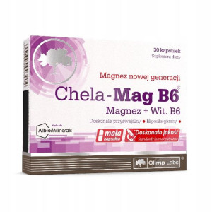Chela-mag B6 Przyswajalny Magnez 30 Cabs