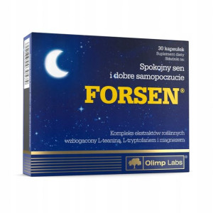 Forsen Spokojny Mocny Sen Witaminy 30 Cabs.