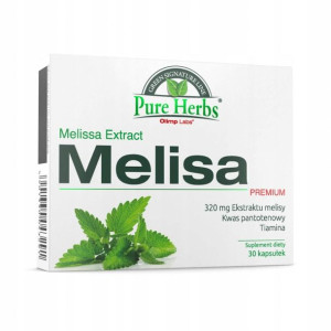 Melisa Premium 30kaps Nerwy Stres Zdrowie