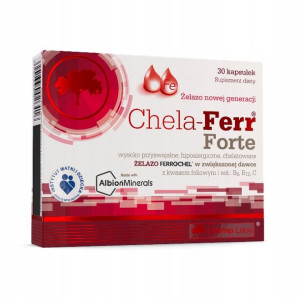 Chela-ferr Forte Mocne Żelazo 30 Cabs