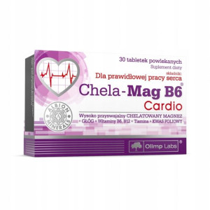 Chela-mag B6 Cardio Magnez 30 Cabs