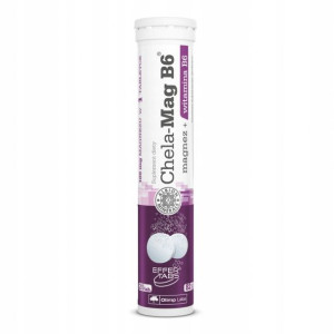 CHELA-MAG B6 magnez pomarańczowy 20tab.musujących