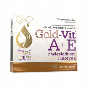 Gold-vit A+e Biotyna Wiesiołek 30cabs