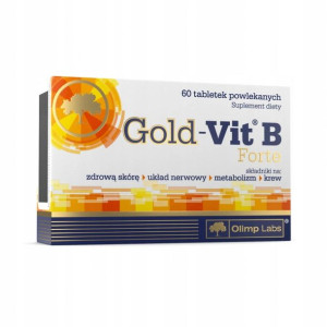 Gold-vit B Forte Mocne Witaminy B 60 Cabs