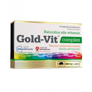 Gold-vit Complex Kompleks Witamin 30 Tabs