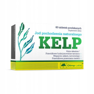 Kelp Jod Zdrowa Tarczyca Naturalny 60 Tabs