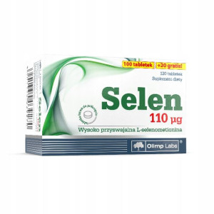 Selen 110 µg - 120 Tabletek