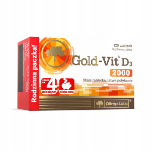 Witamina Olimp Gold-Vit D3 2000 120 Tabletek