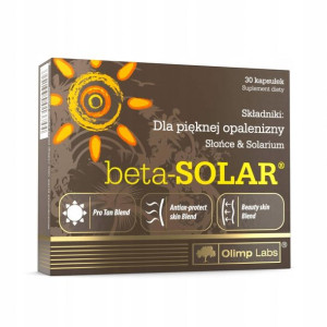 Beta Solar Piękna I Zdrowa Opalenizna 30 Cabs