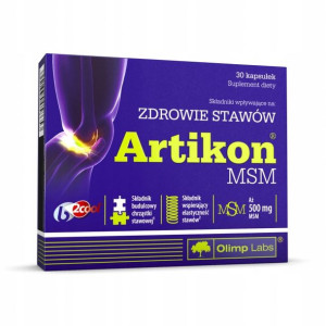 Artikon Msm Kolagen Kości Stawy Wit C 30 Cabs