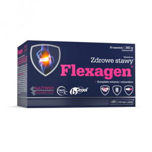 Flexagen Malina Mocne Stawy Kolagen 30 Saszetek.