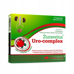 Żurawina Uro-complex Na Ukł. Moczowy 15 Cabs