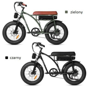 Rower BEZIOR XF001 oldschool klasyk retro bike 1000W 12,5Ah 48V 45Km/h