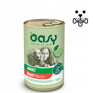 Oasy LIFESTAGE PATE Adult z wołowiną 400G