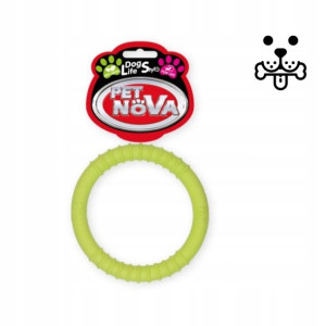 Ringo dla psa PetNova 9,5 cm żółte