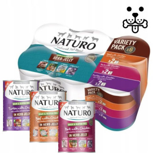 Zestaw Naturo GRAIN&GLUTEN FREE Mix 6x390g