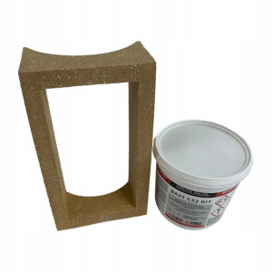 Ramka wyczystki renowacja fi 180 komin ceramiczny