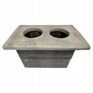Czapa płyta betonowa komin dymowy 2K 51 x 83 DUAL