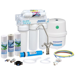 RO6 - filtr Odwróconej Osmozy z mineralizatorem i membraną VONTRON: 75 GPD