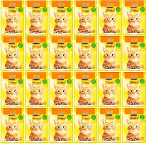 Mokra Karma PURINA FRISKIES Adult Kurczak 26 saszetek po 85g