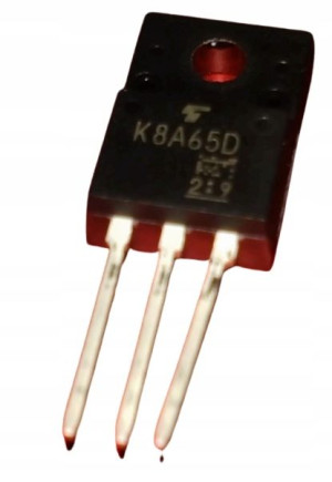 #1 Tranzystor TK5A65D - TK6A65D = TK8A65D ORYGINAŁ