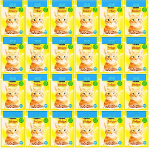 Mokra Karma dla kota Purina FRISKIES Adult Łosoś 26 x 85g