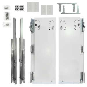Szuflada Amix SLIMBOX HD 500mm h172 WYSOKA BIAŁA