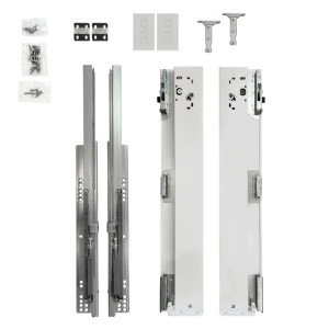 Szuflada Amix SLIMBOX HD 300mm h88 NISKA BIAŁA