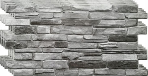 Panele Ścienne 3d Pvc Grey Stone Dekoracyjny 4x