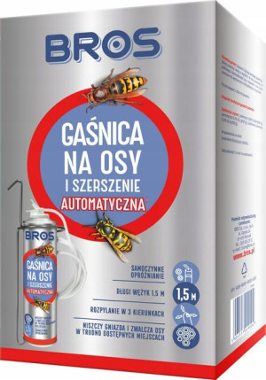 BROS gaśnica na osy szerszenie automatyczna 400ml