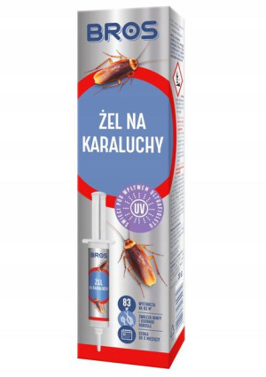 BROS żel zwalczający na karaluchy w strzykawce 20g