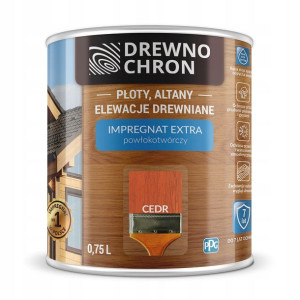 Impregnat powłokotwórczy Drewnochron 0,75l