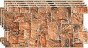 Panele Ścienne 3d Pcv Natural Stone Kamień 4x