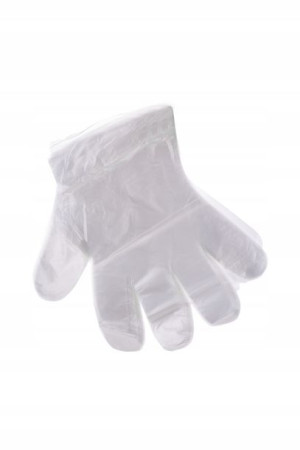 Rękawiczki jednorazowe HDPE (opk.100szt)