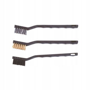 TOPEX Szczotki 180 mm, miedź/stal/nylon, 3 szt