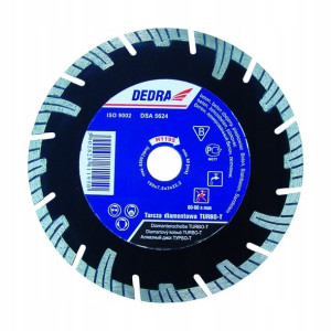 Tarcza diamentowa Turbo-T 115 mm x 22,2 DEDRA