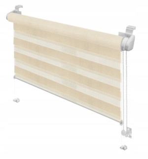 Roleta mini Zebra 727 krem 97 x 150 cm GARDINIA