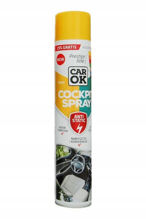 CarOK Kokpit spray płyn preparat 750ml CYTRYNA