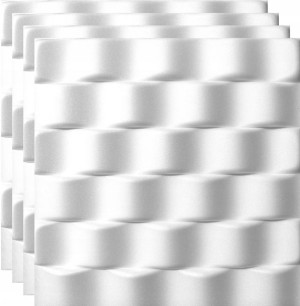 Kasetony Sufitowe 3d Panele Białe Neptun 1m2